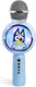 Otl technologies bluey - draadloze karaoke microfoon voor kinderen - oplichtend led display - speaker - stemvervorming