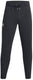 Under armour ua icon fleece jogger-blk heren sportbroek - zwart - wit