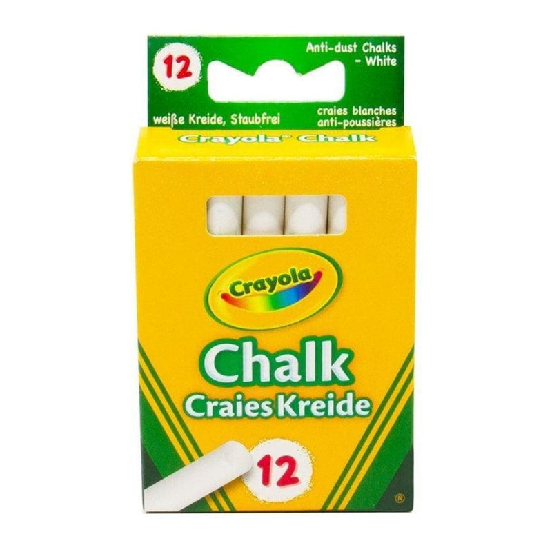 Load image into Gallery viewer, Crayola bordkrijt wit, 12st.
