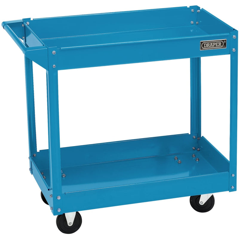 Load image into Gallery viewer, Draper tools draper tools gereedschapstrolley 2-laags blauw
