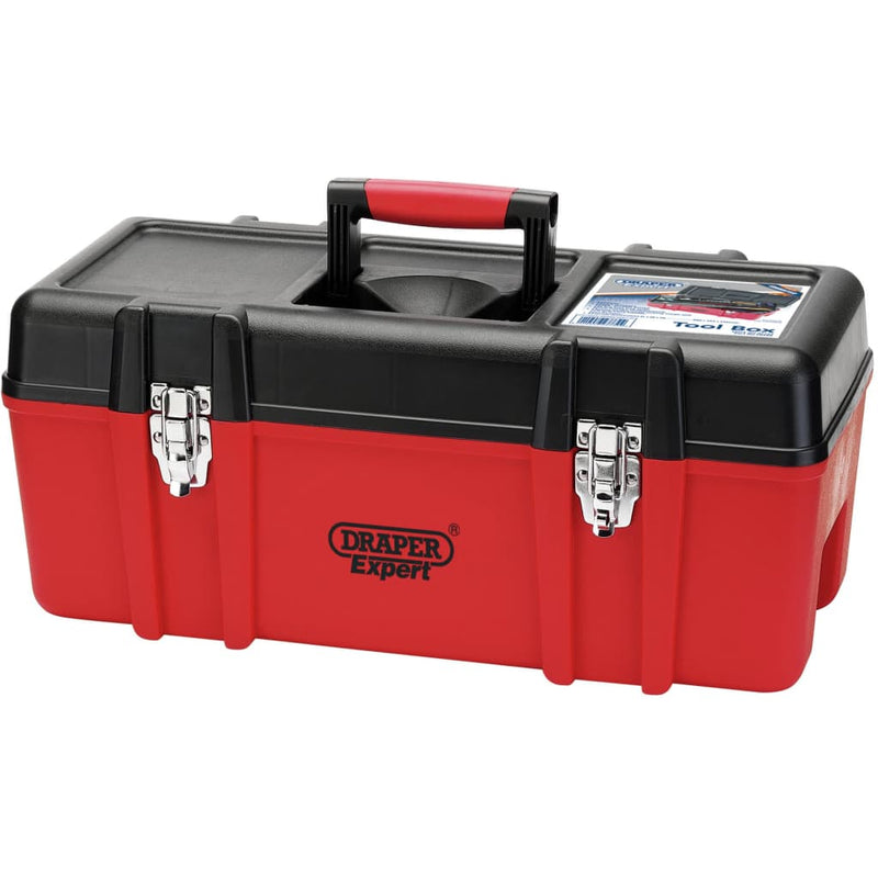 Load image into Gallery viewer, Draper Tools Draper Tools Gereedschapskist met draagblad expert 58x26,5x25 cm
