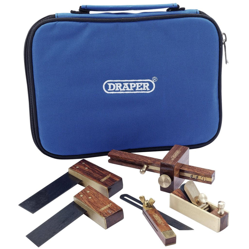 Load image into Gallery viewer, Draper Tools Draper Tools 5-delige Mini-Houtbewerkingsset
