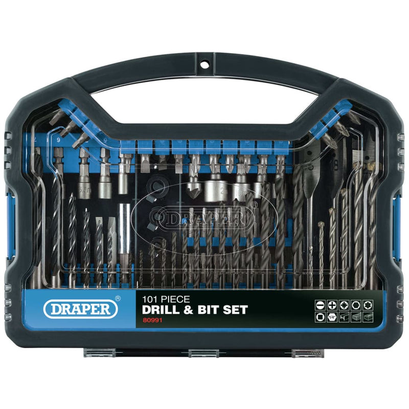 Load image into Gallery viewer, Draper Tools Draper Tools 101-delige Boorbiten accessoireset

