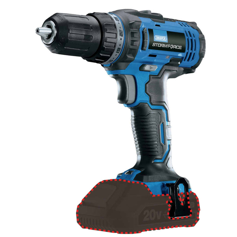 Load image into Gallery viewer, Draper tools boor zonder accu storm force 20 v 35 nm
