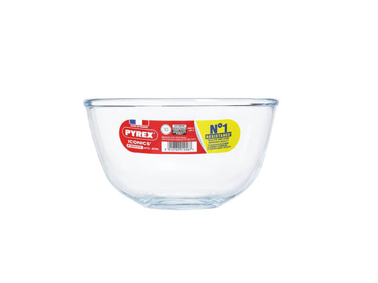Pyrex mengkom 0.5 ltr. glas