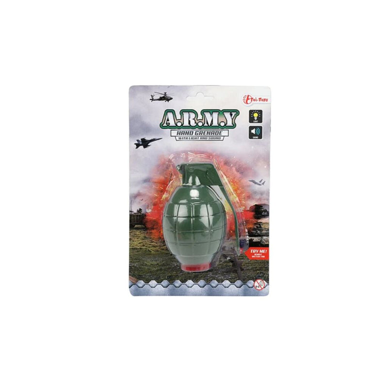 Load image into Gallery viewer, Toi-toys handgranaat + licht en geluid
