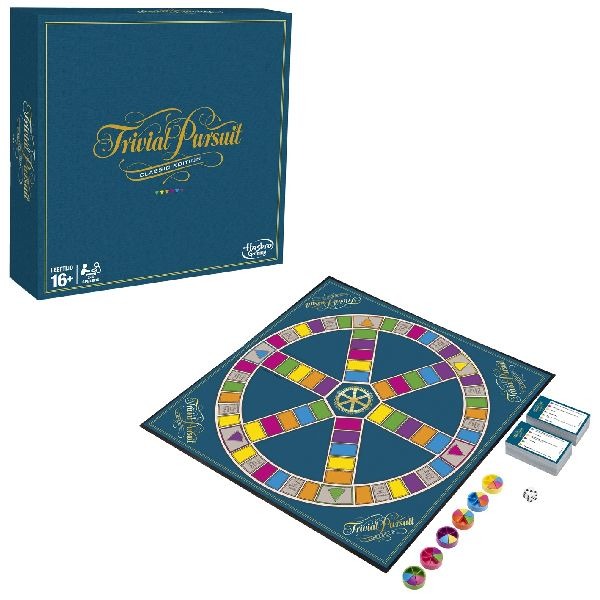 Load image into Gallery viewer, Hasbro Trivial Pursuit 27 x 27 x 7 cm gezelschapsspel
