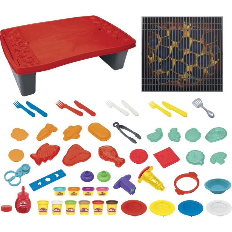 Afbeelding laden in galerijviewer, Play-doh big grillin speelset
