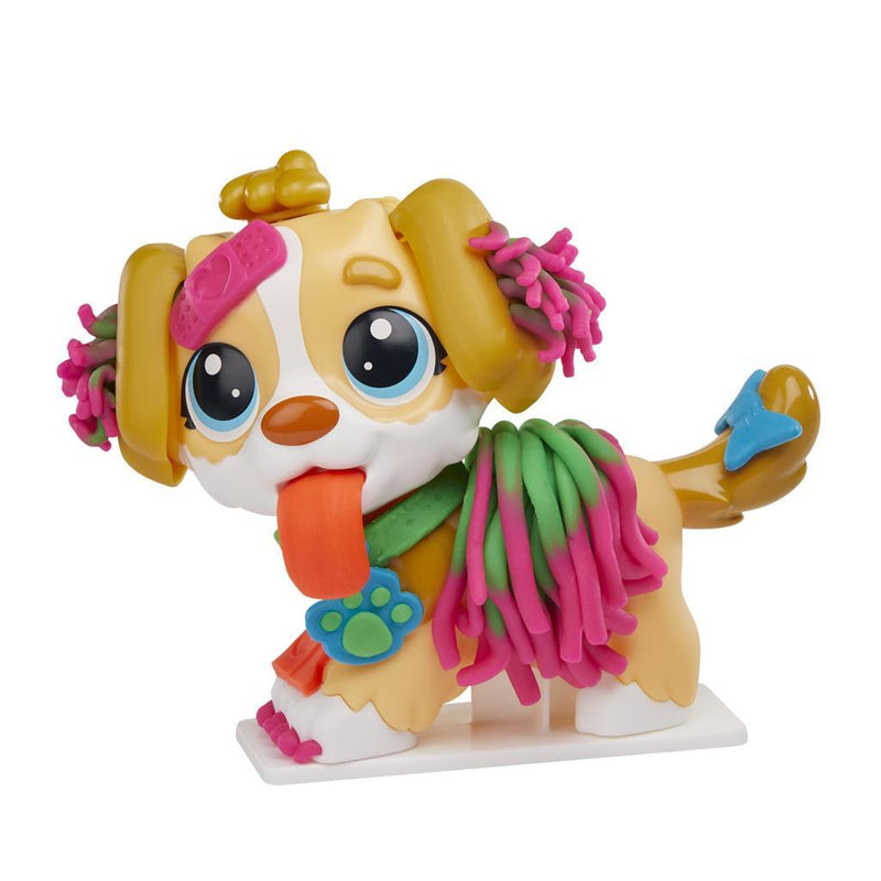 Afbeelding laden in galerijviewer, Hasbro play-doh dierenarts speelset - boetseerklei - inclusief 5 play-doh potjes - knutselen voor kinderen
