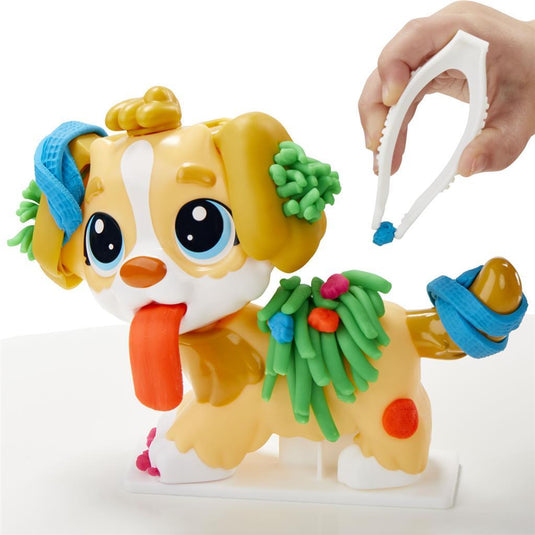Hasbro play-doh dierenarts speelset - boetseerklei - inclusief 5 play-doh potjes - knutselen voor kinderen