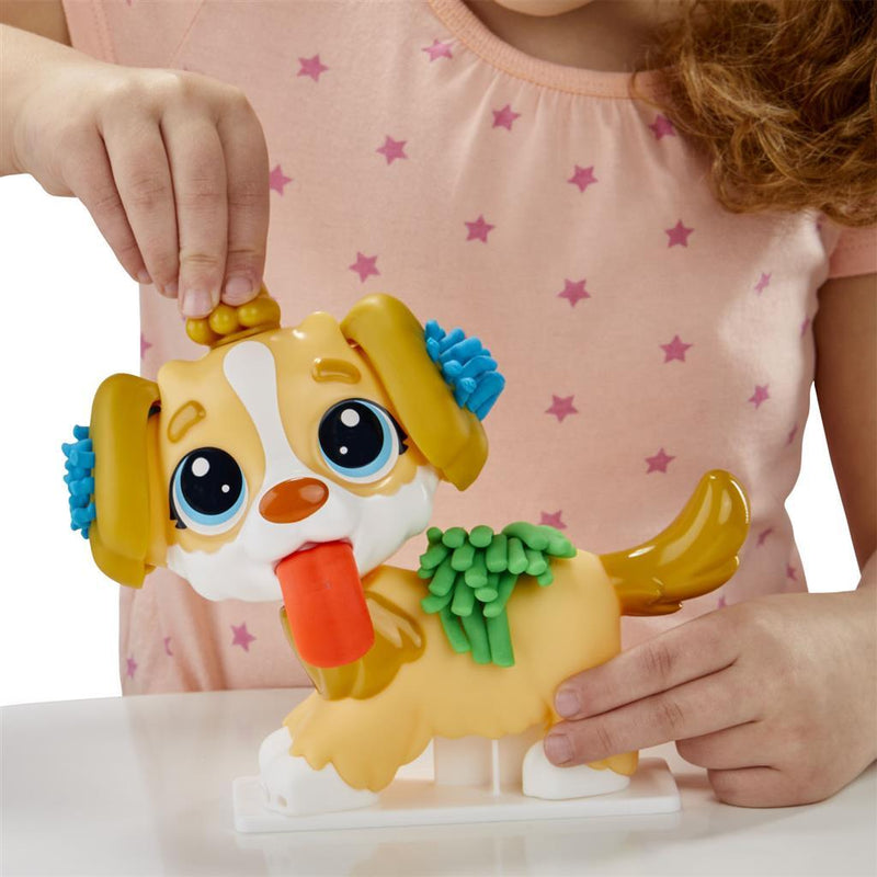 Afbeelding laden in galerijviewer, Hasbro play-doh dierenarts speelset - boetseerklei - inclusief 5 play-doh potjes - knutselen voor kinderen
