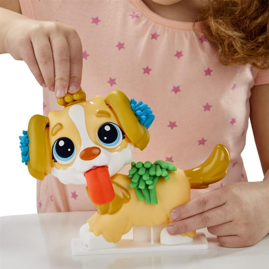 Hasbro play-doh dierenarts speelset - boetseerklei - inclusief 5 play-doh potjes - knutselen voor kinderen