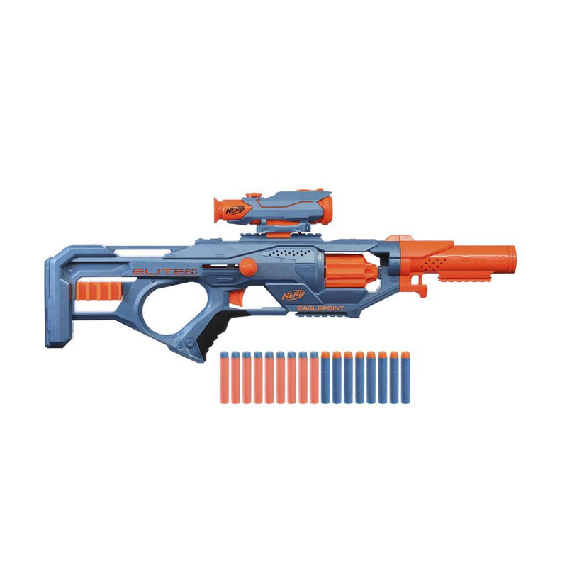 Load image into Gallery viewer, Nerf elite 2.0 eaglepoint rd8 blaster + 16 darts
