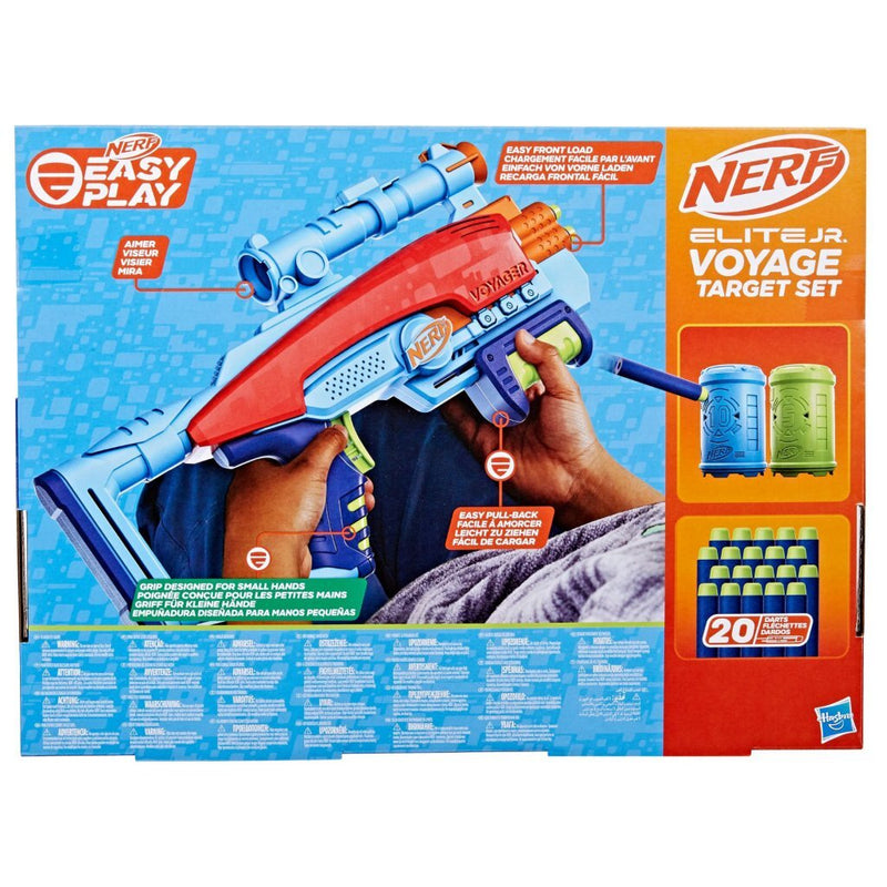 Afbeelding laden in galerijviewer, Hasbro nerf junior elite voyage target set + 20 darts

