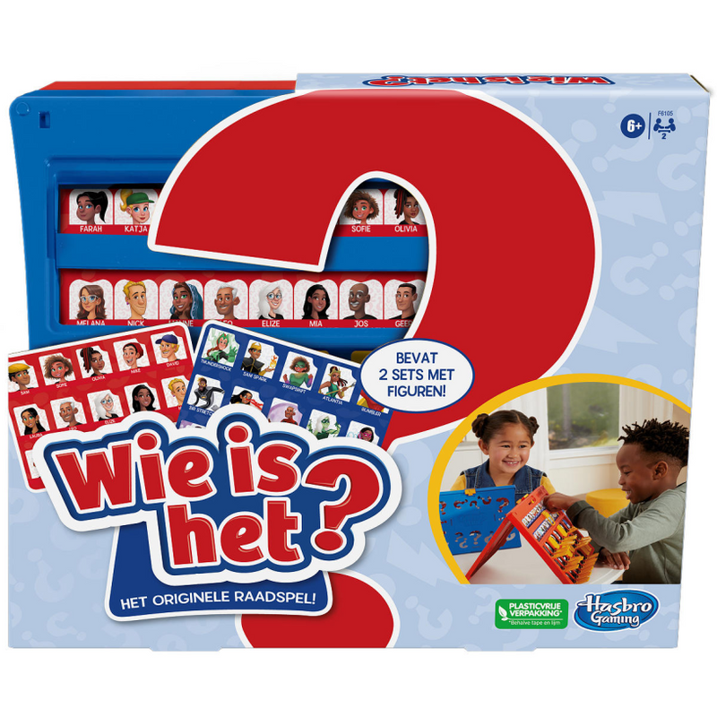 ギャラリービューアに画像をロードする, Hasbro wie is het? spel - 2 spelers

