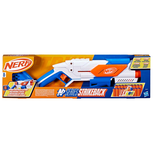 Hasbro nerf n series strikeback blaster + 18 darts