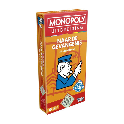 Hasbro monopoly naar de gevangenis