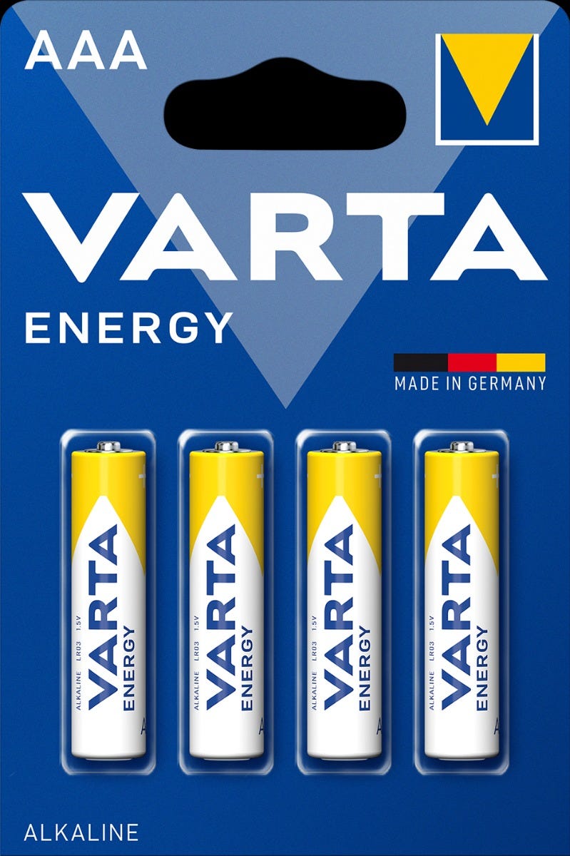 Load image into Gallery viewer, Varta - Varta batterij R03 AAA Alk 15V krt (4)
