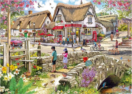 Gibsons puzzel daffodils and ducklings 1000 stukjes