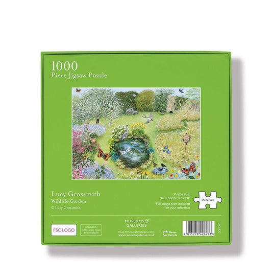 Puzzel 1000 stukjes dieren in de 69x50