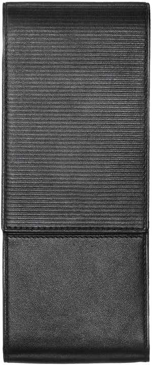 Lamy a 303 leren etui 859 | hoogwaardig zwart nappaleer | voor 3 schrijfinstrumenten
