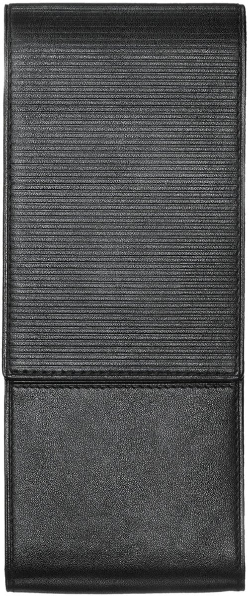 Lamy a 303 leren etui 859 | hoogwaardig zwart nappaleer | voor 3 schrijfinstrumenten