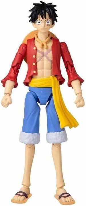 Bandai - anime heroes - one piece - anime helden figuur 17 cm - monkey d. luffy action figure - officieel gelicenseerde manga one piece - luffy action figure - speelgoed kind 4 jaar oud en + - 37008