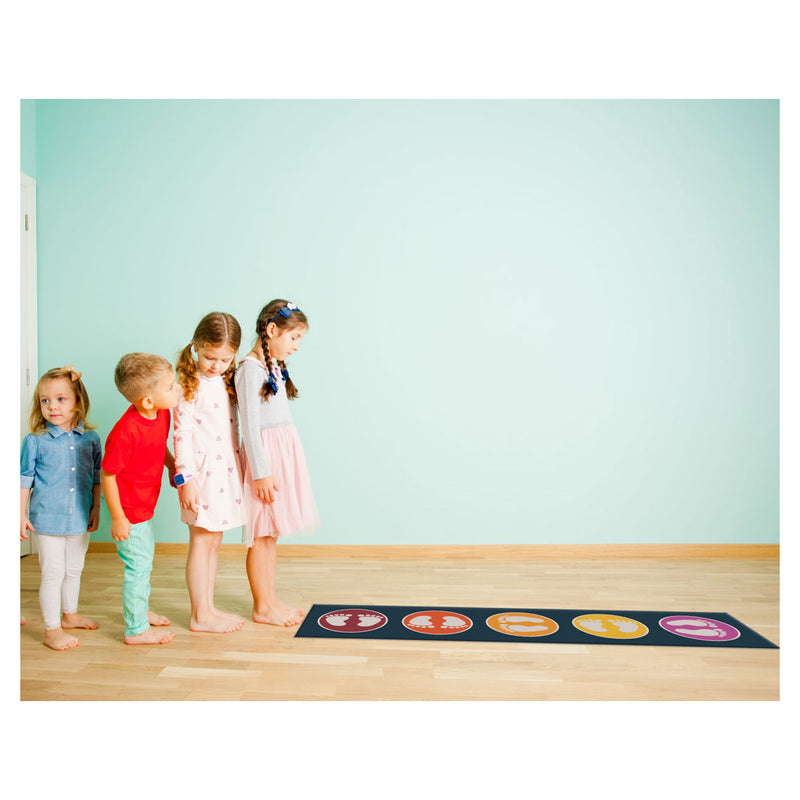 Load image into Gallery viewer, Achoka Speelkleed Voeten 40x150cm, Set van 5
