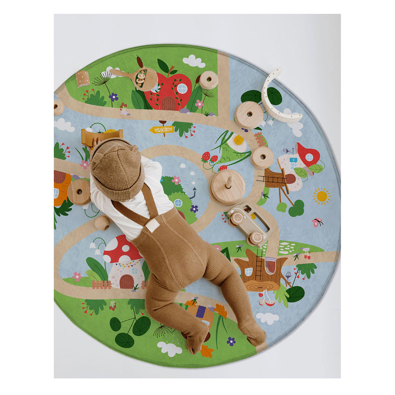 Load image into Gallery viewer, Speelkleed Paddenstoelhuisjes, 100cm
