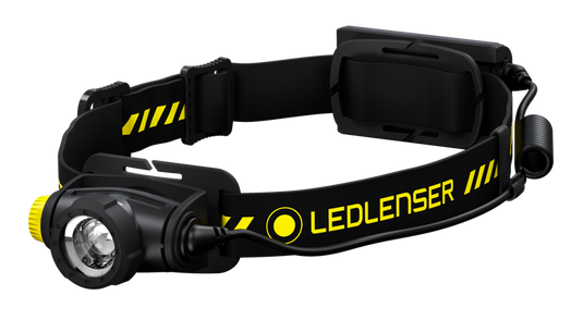 Ledlenser hoofdlamp h5r work 500 lumen oplaadbaar