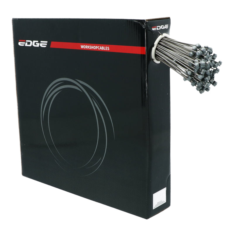 Load image into Gallery viewer, Edge rem binnenkabel 2250mm rvs1,5mm 1x19 draad rvs - 6 x 7 t-nippel (100 stuks)
