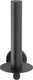 Wenko reserverolhouder bosio rvs zwart mat - toiletrolhouder - toiletpapier houder - wc rolhouder