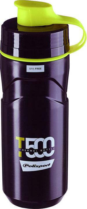 Polisport Bidon Thermal T500 500ml black-lime green