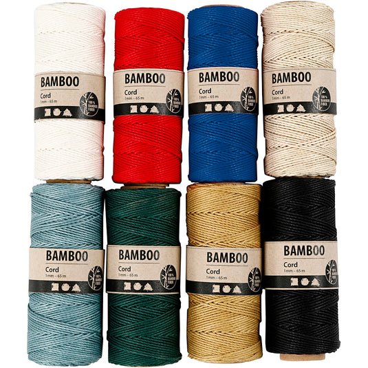 Https: www.cchobby.nl bamboekoord-dikte-1-mm-diverse-kleuren-8x65-m-1-set