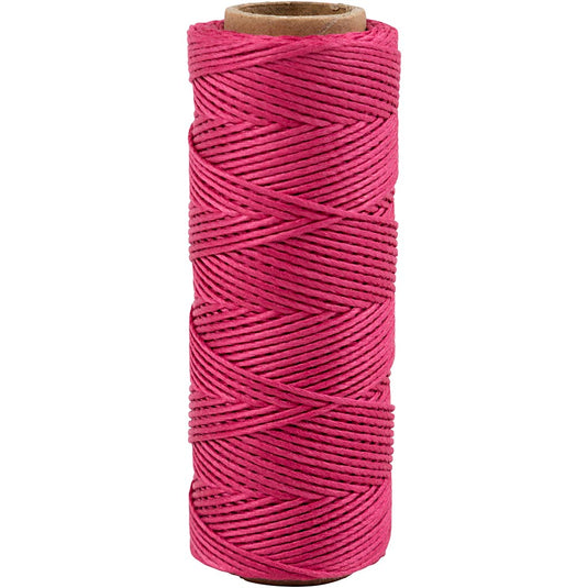 Creativ company http: www.cchobby.nl bamboekoord-dikte-1-mm-donkerroze-65-m-1-rol