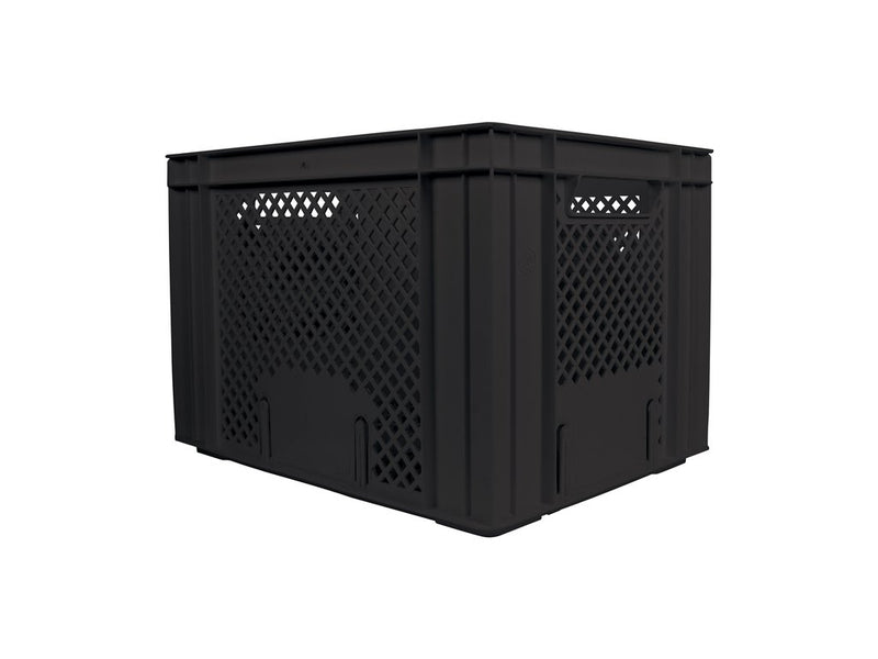 Load image into Gallery viewer, Fietskrat 31 liter - zwart
