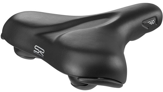 Load image into Gallery viewer, Selleroyal fietszadel selle royal rio plus city unisex - zwart
