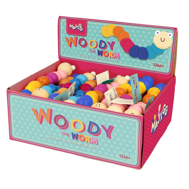 Laden Sie das Bild in Galerie -Viewer, Woody de worm. fsc. 24 stuks. 2+

