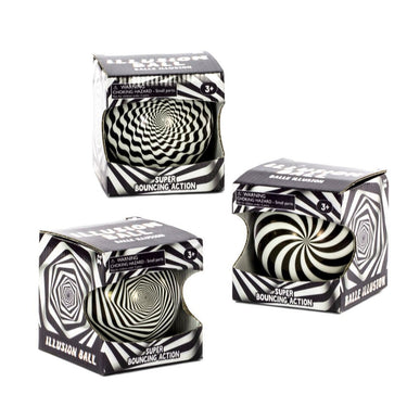Illusiebal met hoge stuiter. 3+