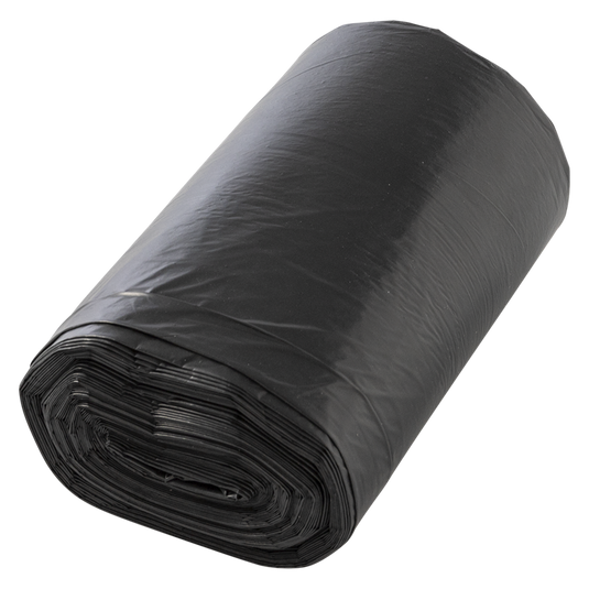 1054871 - containerzak 240 liter zwart ldpe, 10 st per rol | 10 stuks