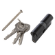 Yale 1070952 - profielcilinder 500 zwartmat 60mm (30 30) | 2 stuks