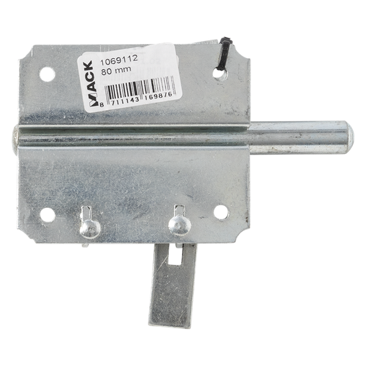 Mack 1069112 - hangslotgrendel blauw verzinkt80 mm | 5 stuks