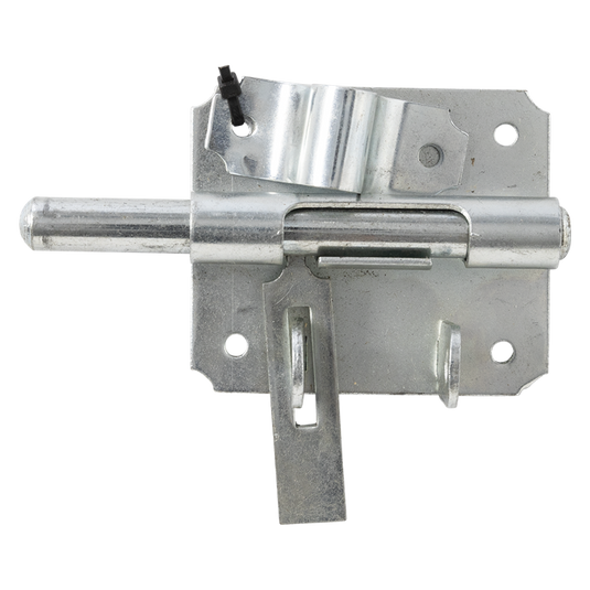 Mack 1069112 - hangslotgrendel blauw verzinkt80 mm | 5 stuks
