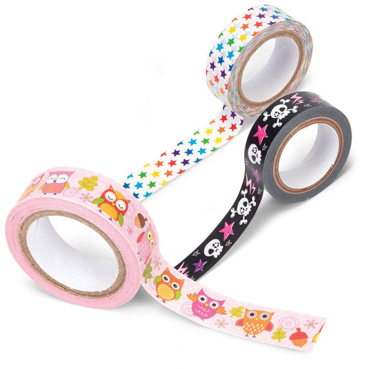 Plakband smal gedecoreerd. 3+