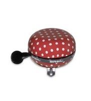 Basil Big Bell Polkadot 80mm ding dong red white 50396