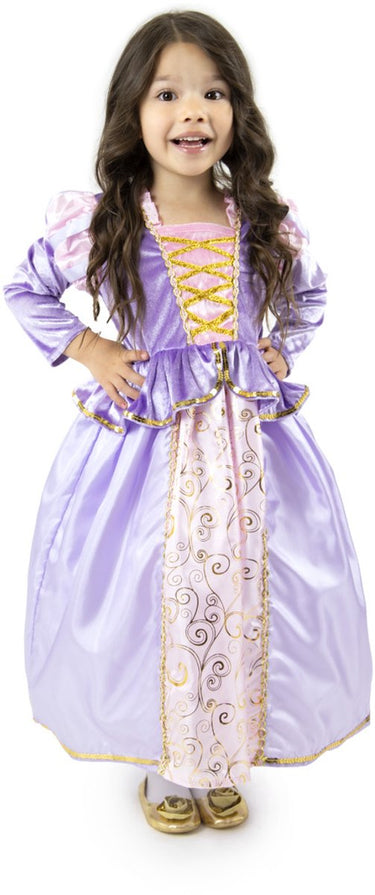Little adventures - rapunzel jurk - maat 98 110