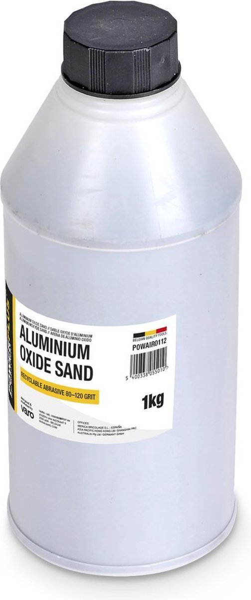 Powerplus powair0112 aluminium oxide poeder voor zandstraler | 1kg