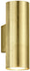 Trio cleo - wandlamp - goud - excl. 2x gu10 4,5w - rond