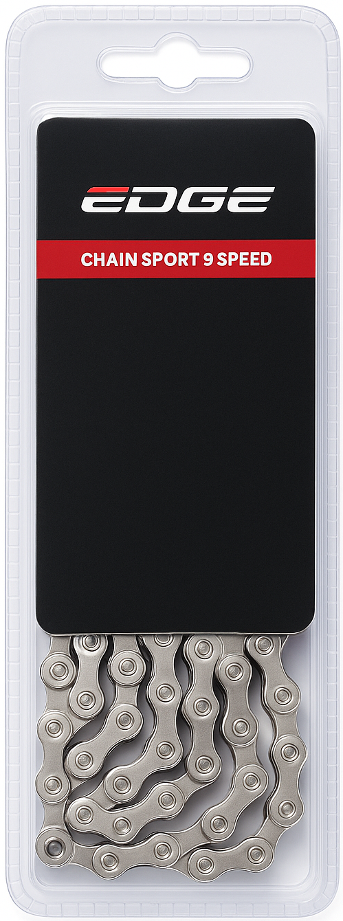 Edge fietsketting 9 speed sporty