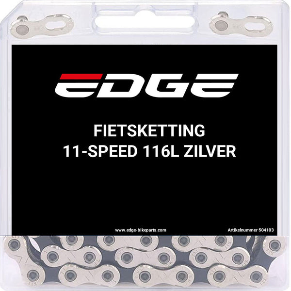 Ketting 11 speed Edge CHN-004 met 116 schakels - zilver